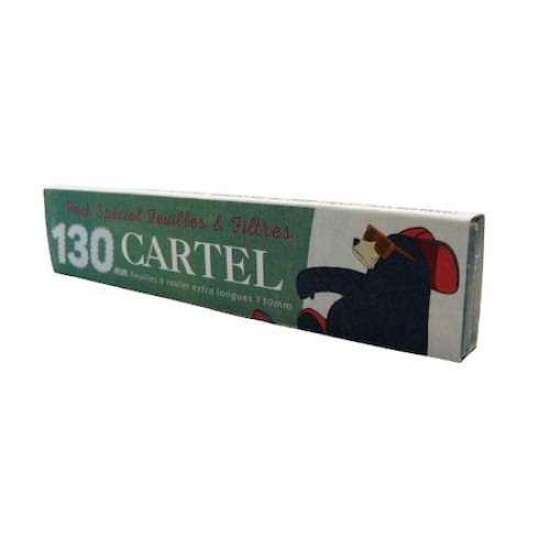 Cartel Extra King Size Slim - foite pentru rulat tigari 130mm cu filtre din carton incluse