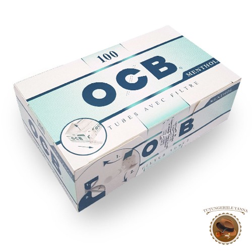 OCB Menthol 100 - Tuburi tigari pentru injectat tutun